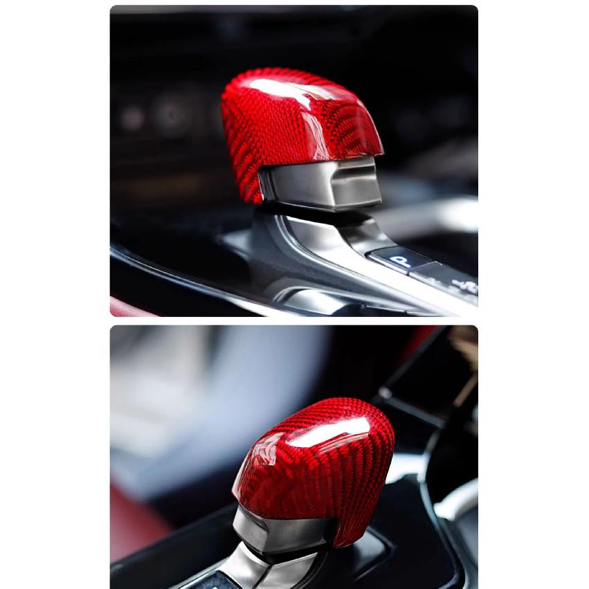 New Real Carbon Fiber Gear Shift Knob Cover For Lexus RX350h RX450h RX500h 2024 Gear Ball Protector червоний
New Real Carbon Fiber Gear Shift Knob Cover For Lexus RX350h RX450h RX500h 2024 Gear Ball Protector червоний