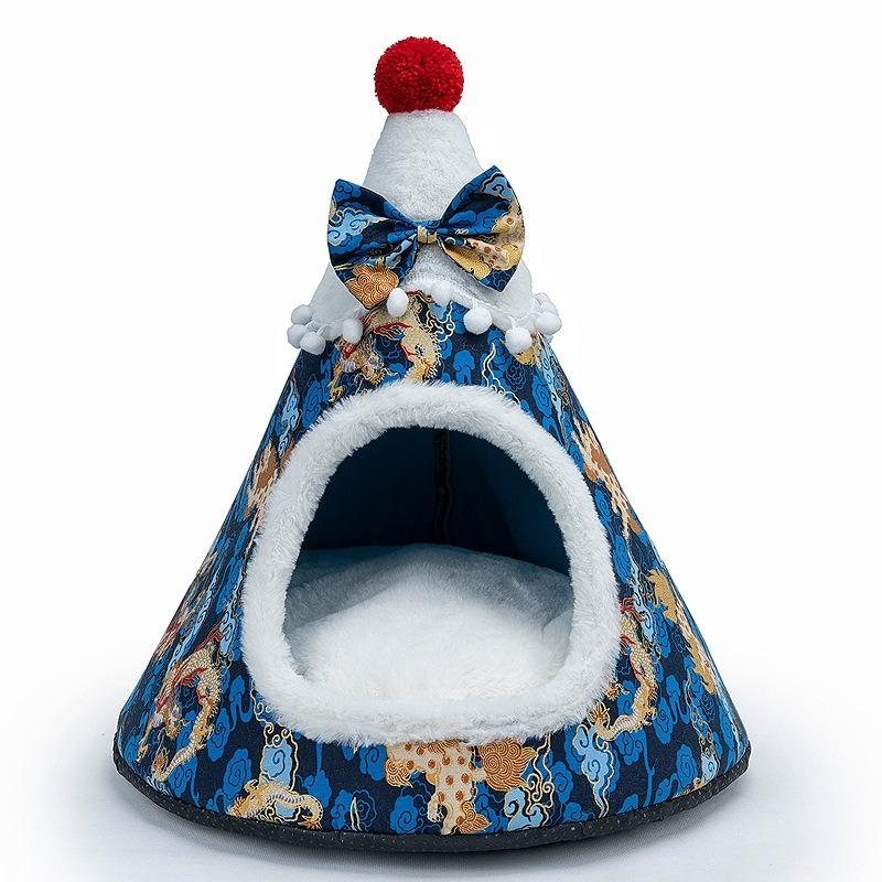 2026 Warm Autumn & Winter Pet Bed,Semi-Enclosed Warm Tent,Pyramid Shaped Cat Bed House Indoor Pet Bed,Christmas Themed Pet Nest S-38x40cm синий
2026 Warm Autumn & Winter Pet Bed,Semi-Enclosed Warm Tent,Pyramid Shaped Cat Bed House Indoor Pet Bed,Christmas Themed Pet Nest S-38x40cm синий