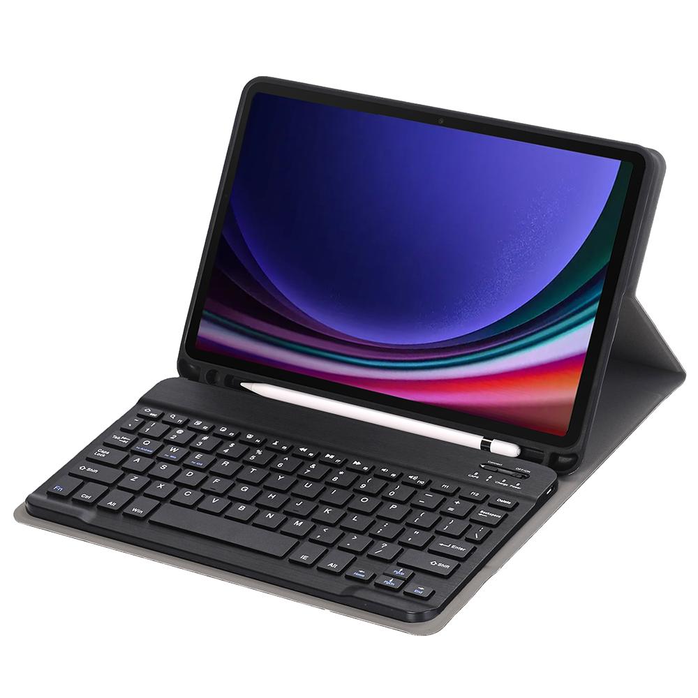 A710B For Samsung Galaxy Tab S9 X710/X716B/X718U Bluetooth-compatible Keyboard Protective Case PU+TPU Flip Tablet Cover with Pen Slot Baby Blue
A710B For Samsung Galaxy Tab S9 X710/X716B/X718U Bluetooth-compatible Keyboard Protective Case PU+TPU Flip Tablet Cover with Pen Slot Baby Blue