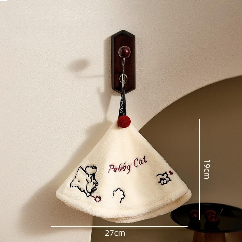 Cute Cat and Dog Hanging Hand Towel Coral Fleece Super Water Absorption Quick Drying Household Kitchen Bathroom
Cute Cat and Dog Hanging Hand Towel Coral Fleece Super Water Absorption Quick Drying Household Kitchen Bathroom