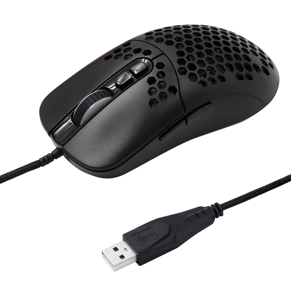 AOTECH Gaming RGB DPI Settings Lightweight Black Mouse, 7-Button, 6-Level 1200-7200, 75g, (AOK-MS1004RGB-BK) чорний
AOTECH Gaming RGB DPI Settings Lightweight Black Mouse, 7-Button, 6-Level 1200-7200, 75g, (AOK-MS1004RGB-BK) чорний