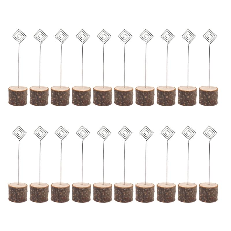 20Pcs Table Number Holders Wood Base Wedding Table Number Stands Picture Memos Note Photo Clip Holders for Weding Party
20Pcs Table Number Holders Wood Base Wedding Table Number Stands Picture Memos Note Photo Clip Holders for Weding Party
