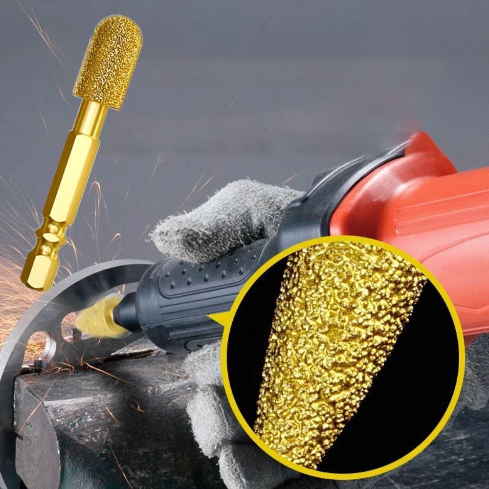 Efficient Abrasive Tool Adamas Rotary Tool Set Coated Grinding Burr Metal Stone Carving Cylindrical flat head
Efficient Abrasive Tool Adamas Rotary Tool Set Coated Grinding Burr Metal Stone Carving Cylindrical flat head