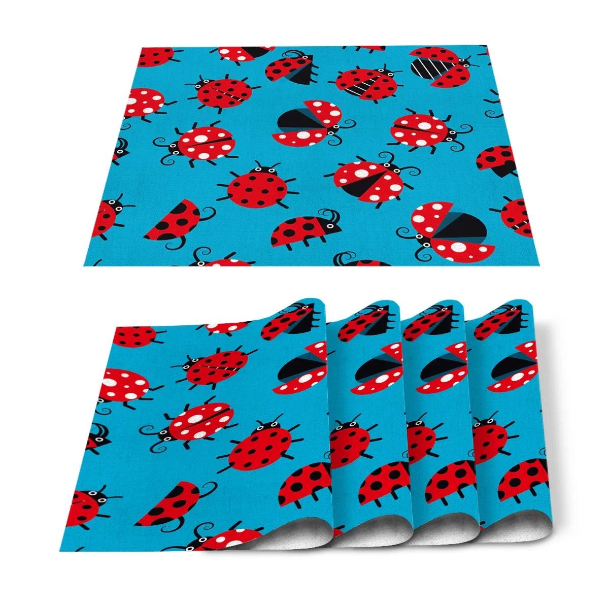 Dandelion And Ladybug Pattern Table Mat Kitchen Decoration Placemat Table Napkin For Wedding Dining Accessories Table Mat 2pcs 30x45cm
Dandelion And Ladybug Pattern Table Mat Kitchen Decoration Placemat Table Napkin For Wedding Dining Accessories Table Mat 2pcs 30x45cm