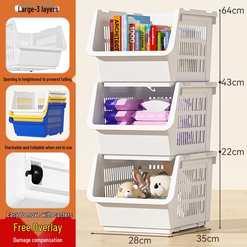 Zhaoran Extra Thick Desktop Storage Baskets (3-Pack)
Zhaoran Extra Thick Desktop Storage Baskets (3-Pack)