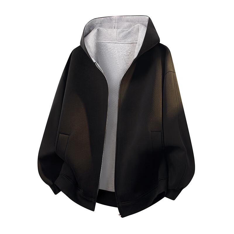 VUUG Men s Solid Color Hooded Cardigan Jacket 3XL
VUUG Men s Solid Color Hooded Cardigan Jacket 3XL