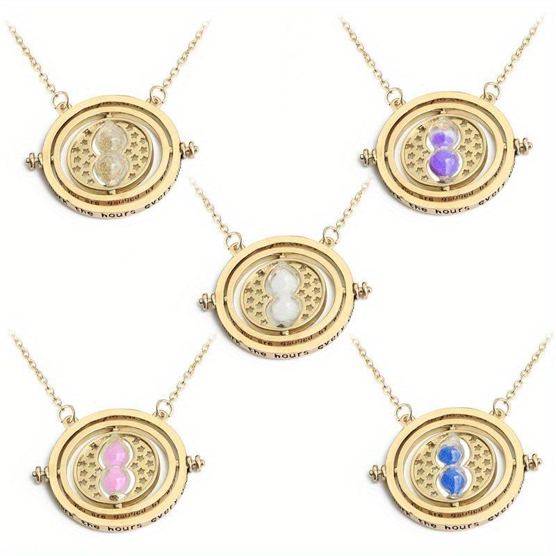 Creative Time Changer Hourglass Design Pendant Necklace Retro Style Zinc Alloy Jewelry Creative Female Gift
Creative Time Changer Hourglass Design Pendant Necklace Retro Style Zinc Alloy Jewelry Creative Female Gift