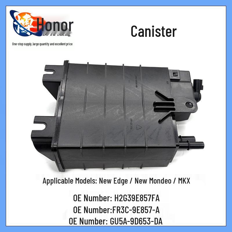 Applicable Carbon Canister for New Ruijie/New Mondeo/MKX H2G39E857FA FR3C-9E857-A Vertical Dimension
Applicable Carbon Canister for New Ruijie/New Mondeo/MKX H2G39E857FA FR3C-9E857-A Vertical Dimension