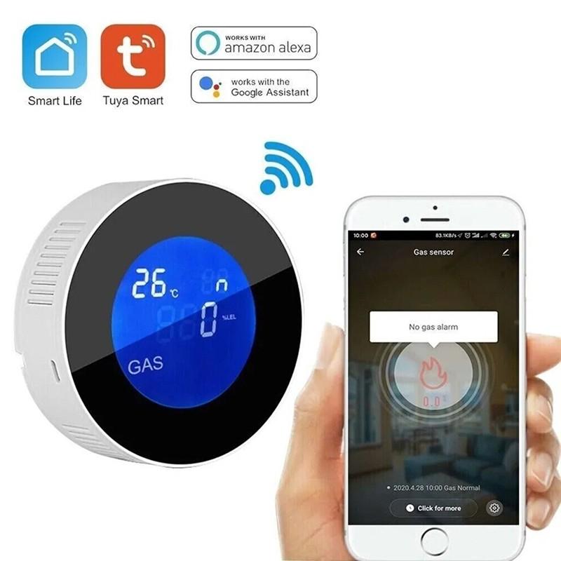 WIFI детектор газа детектор утечки природного газа со звуковой и визуальной сигнализацией Обнаружение природного газа и сжиженного нефтяного газа для дома
WIFI детектор газа детектор утечки природного газа со звуковой и визуальной сигнализацией Обнаружение природного газа и сжиженного нефтяного газа для дома