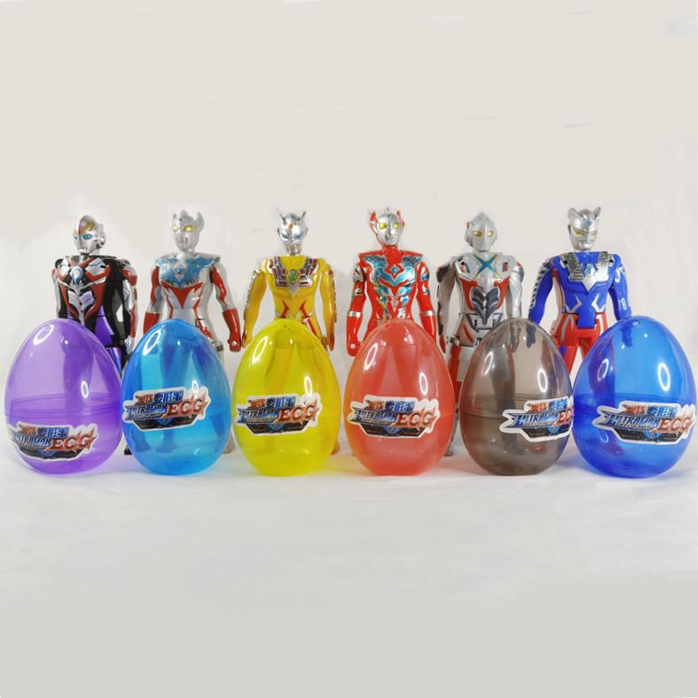 Ultraman Transformation Egg Toys Set: 6 Articulated & Deformable Figures for Kids As shown in the picture
Ultraman Transformation Egg Toys Set: 6 Articulated & Deformable Figures for Kids As shown in the picture