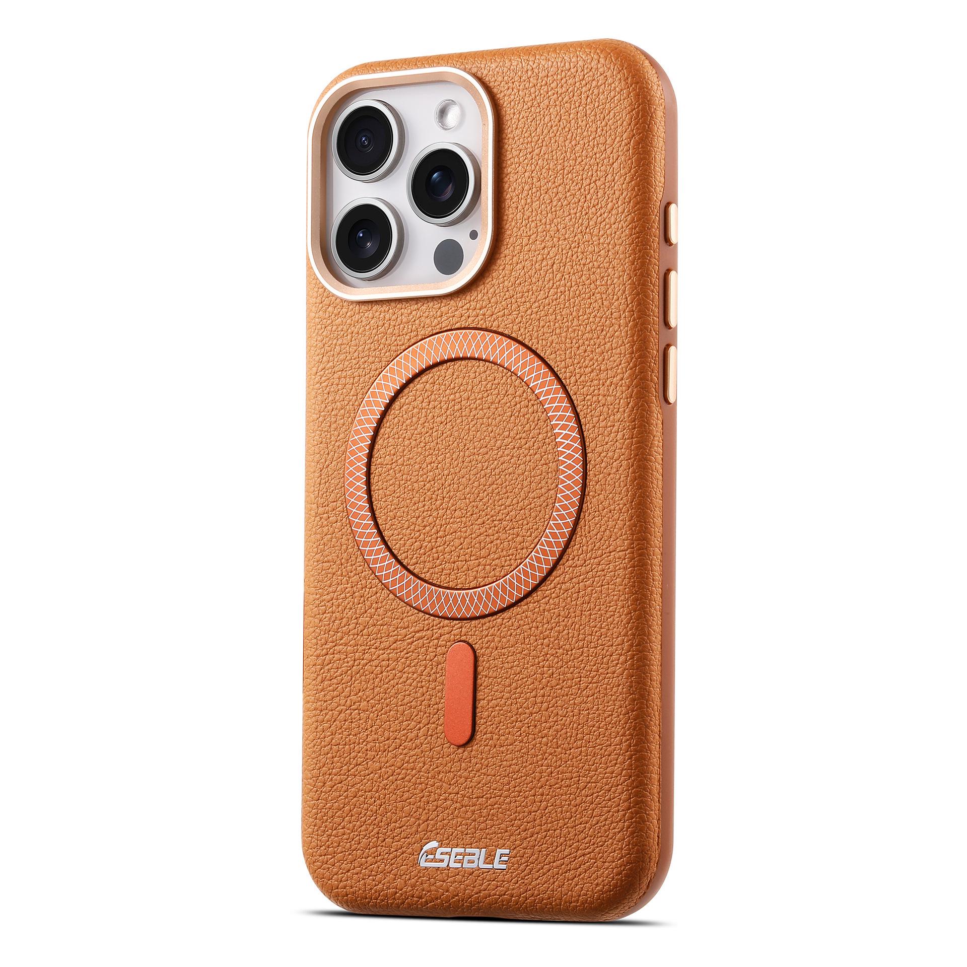 Compatible with Apple 17 Pro Max: MagSafe Magnetic Full-Coverage Leather Case - Solid Color Business Luxury. Samsung S25+/S24+
Compatible with Apple 17 Pro Max: MagSafe Magnetic Full-Coverage Leather Case - Solid Color Business Luxury. Samsung S25+/S24+