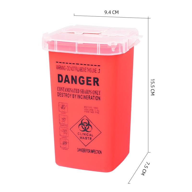 Одноразовое ведро для утилизации игл для микроблейдинга красный
Одноразовое ведро для утилизации игл для микроблейдинга красный