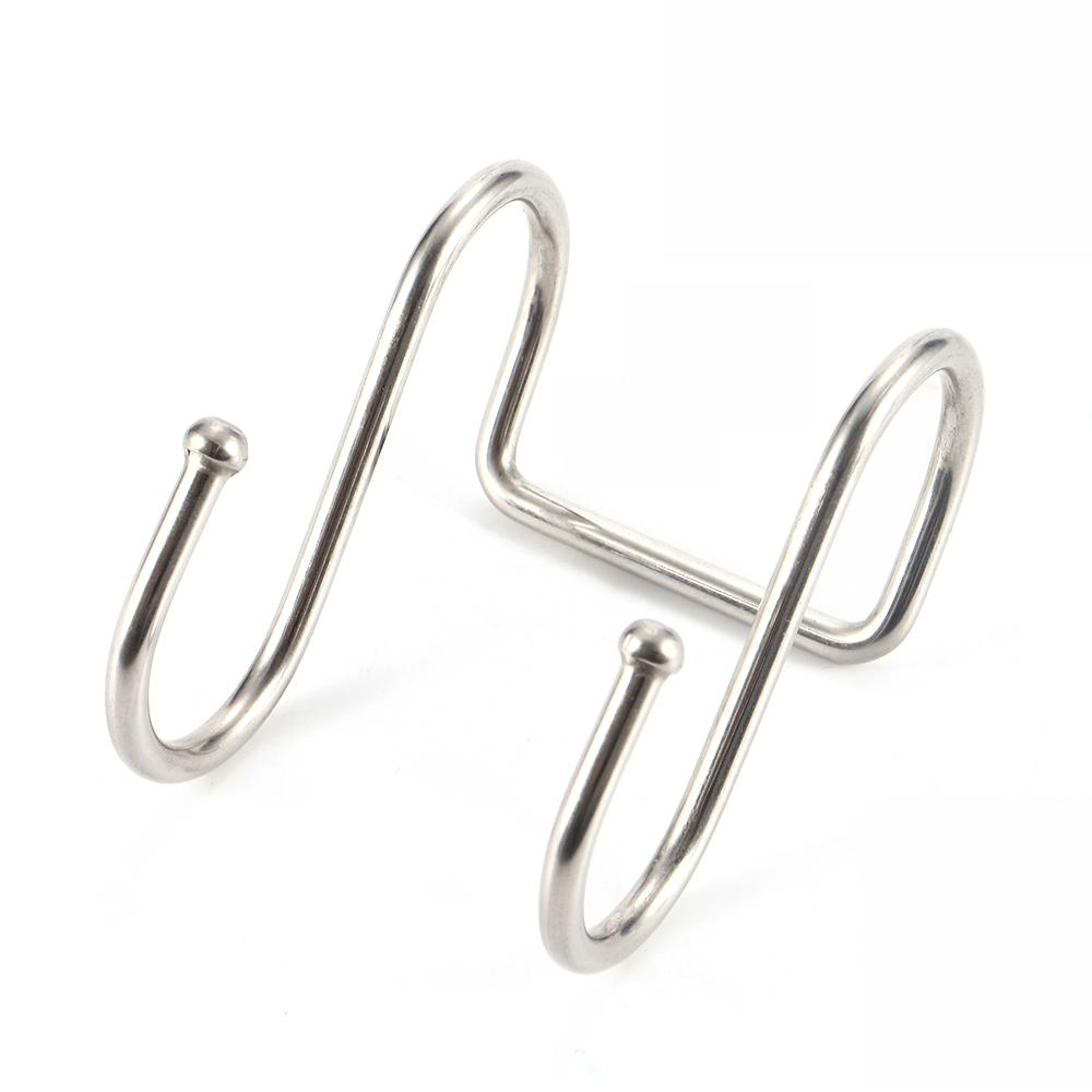 Home Hanger Kitchen Double S Shape Bathroom Accessories Storage Hook Rack Hanger Organizer серебряный
Home Hanger Kitchen Double S Shape Bathroom Accessories Storage Hook Rack Hanger Organizer серебряный