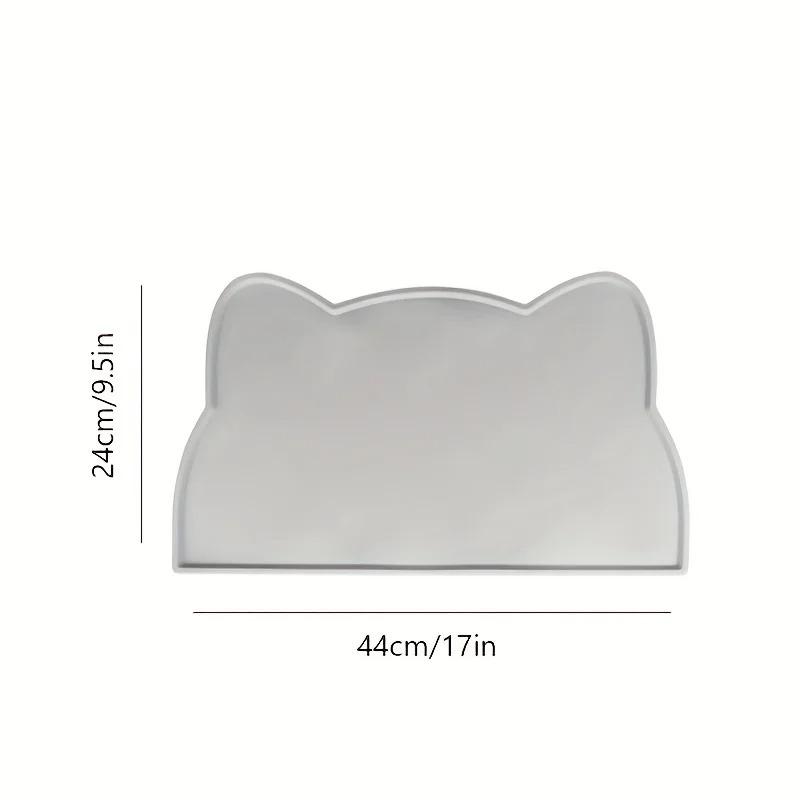 Waterproof Silicone Pet Feeding Mat - Thin with Raised Edge, Food/Bowl Placemat for Dogs & Cats, Anti-Spill сірий
Waterproof Silicone Pet Feeding Mat - Thin with Raised Edge, Food/Bowl Placemat for Dogs & Cats, Anti-Spill сірий