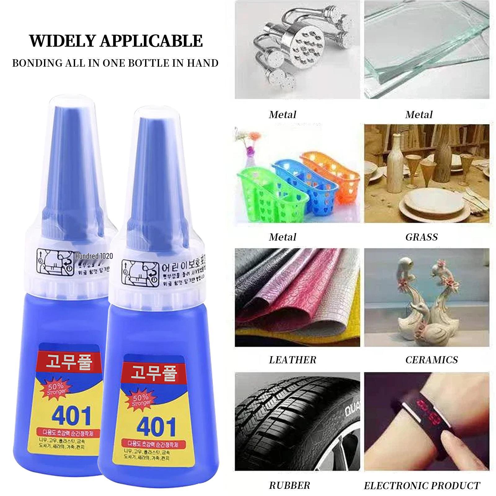 Korean Clear 401 Glue for Nails: Flexible, Strong, Low-Whitening, Multi-Functional for Metal & Plastic Jewelry
Korean Clear 401 Glue for Nails: Flexible, Strong, Low-Whitening, Multi-Functional for Metal & Plastic Jewelry