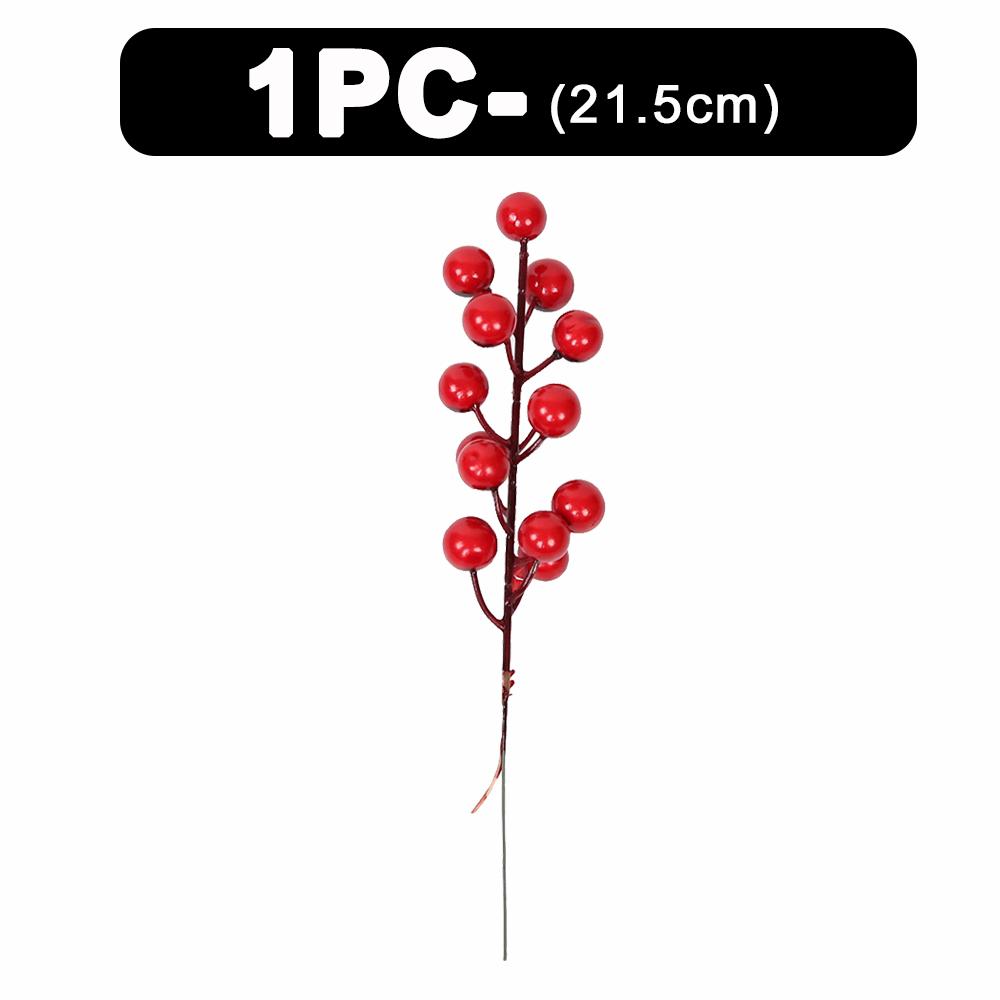 50-1PCS Artificial Red Berries Branches Christmas Simulation Flower Fruit Cherry DIY Wreath Xmas Tree New Year Party Decorations
50-1PCS Artificial Red Berries Branches Christmas Simulation Flower Fruit Cherry DIY Wreath Xmas Tree New Year Party Decorations