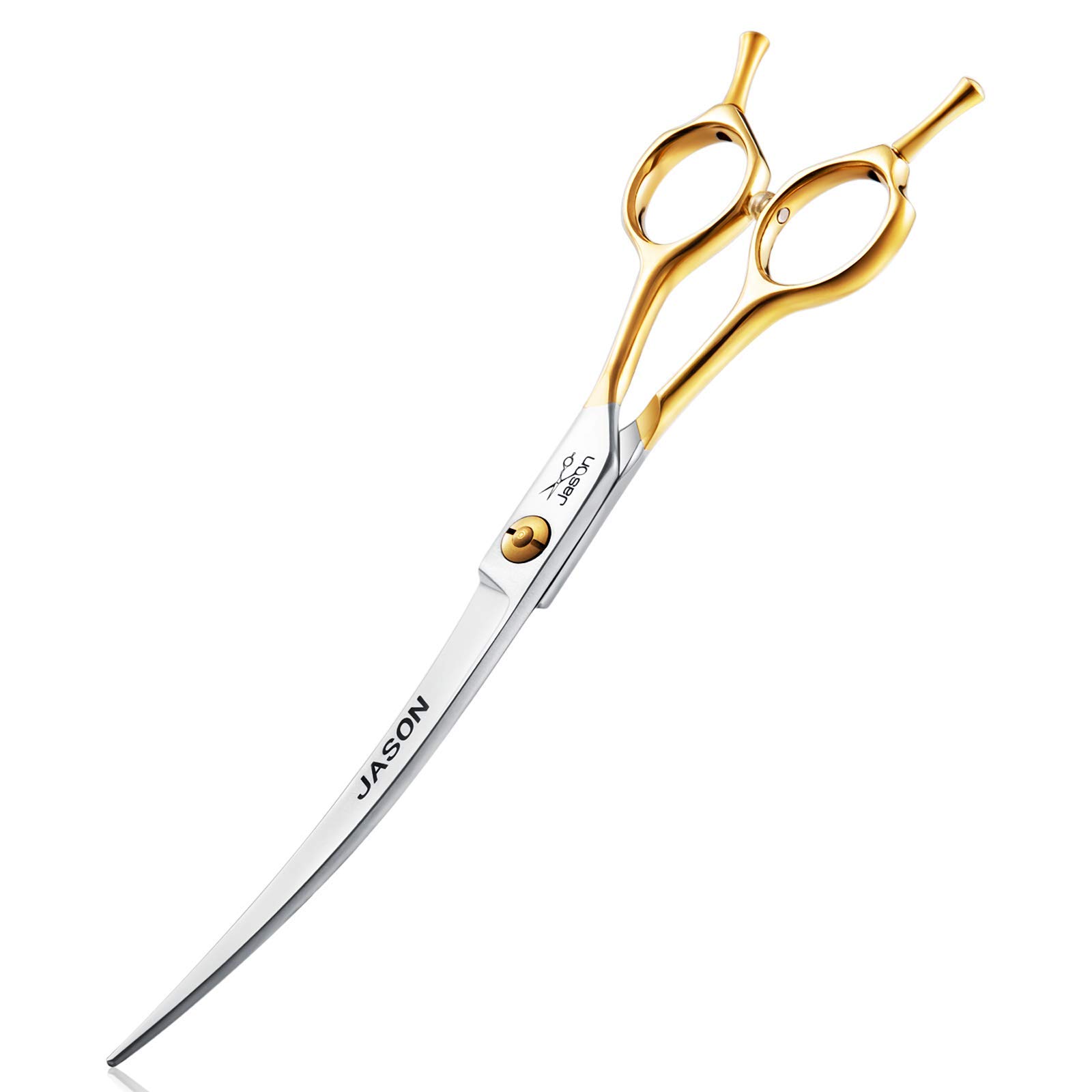 JASON Curved Dog Grooming Shears Cat Grooming Shears Pet Trimming Kit Sharp Comfortable Lightweight Shears for Groomers 7.5 Right-Handed
JASON Curved Dog Grooming Shears Cat Grooming Shears Pet Trimming Kit Sharp Comfortable Lightweight Shears for Groomers 7.5 Right-Handed