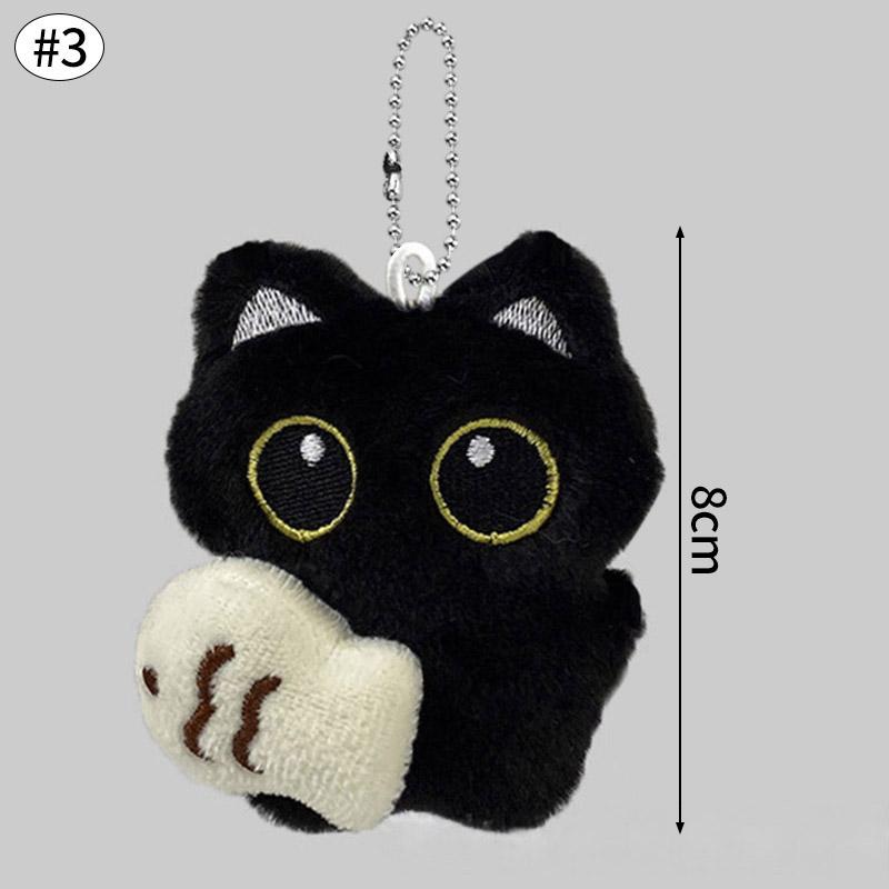 Black Cat Keychain Accessories Plush Stuffed Kitten Pendant Kawaii Cat Couple Keyrings Bag Charm Birthday Latest Year Party Favors
Black Cat Keychain Accessories Plush Stuffed Kitten Pendant Kawaii Cat Couple Keyrings Bag Charm Birthday Latest Year Party Favors