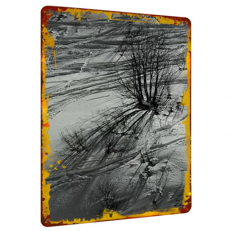 Winter Forest Light Shadow Black White Art Metal Wall Decor Modern Minimalist Living Room Hanging Painting 20x30cm(7.8x11.8inch)
Winter Forest Light Shadow Black White Art Metal Wall Decor Modern Minimalist Living Room Hanging Painting 20x30cm(7.8x11.8inch)