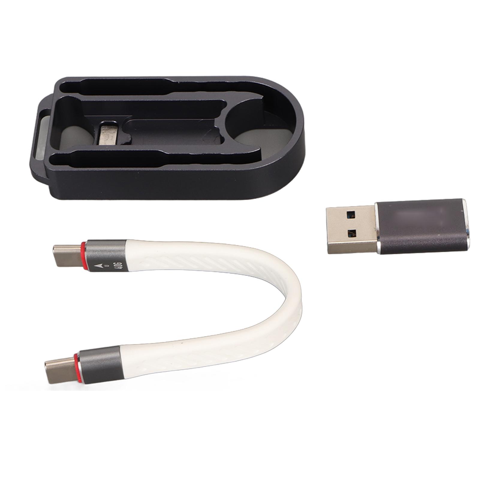 USB C Cable Male To Male PD 100W Fast Charging 40Gbps 5.2in Length Flexible USB C Charger Cable
USB C Cable Male To Male PD 100W Fast Charging 40Gbps 5.2in Length Flexible USB C Charger Cable
