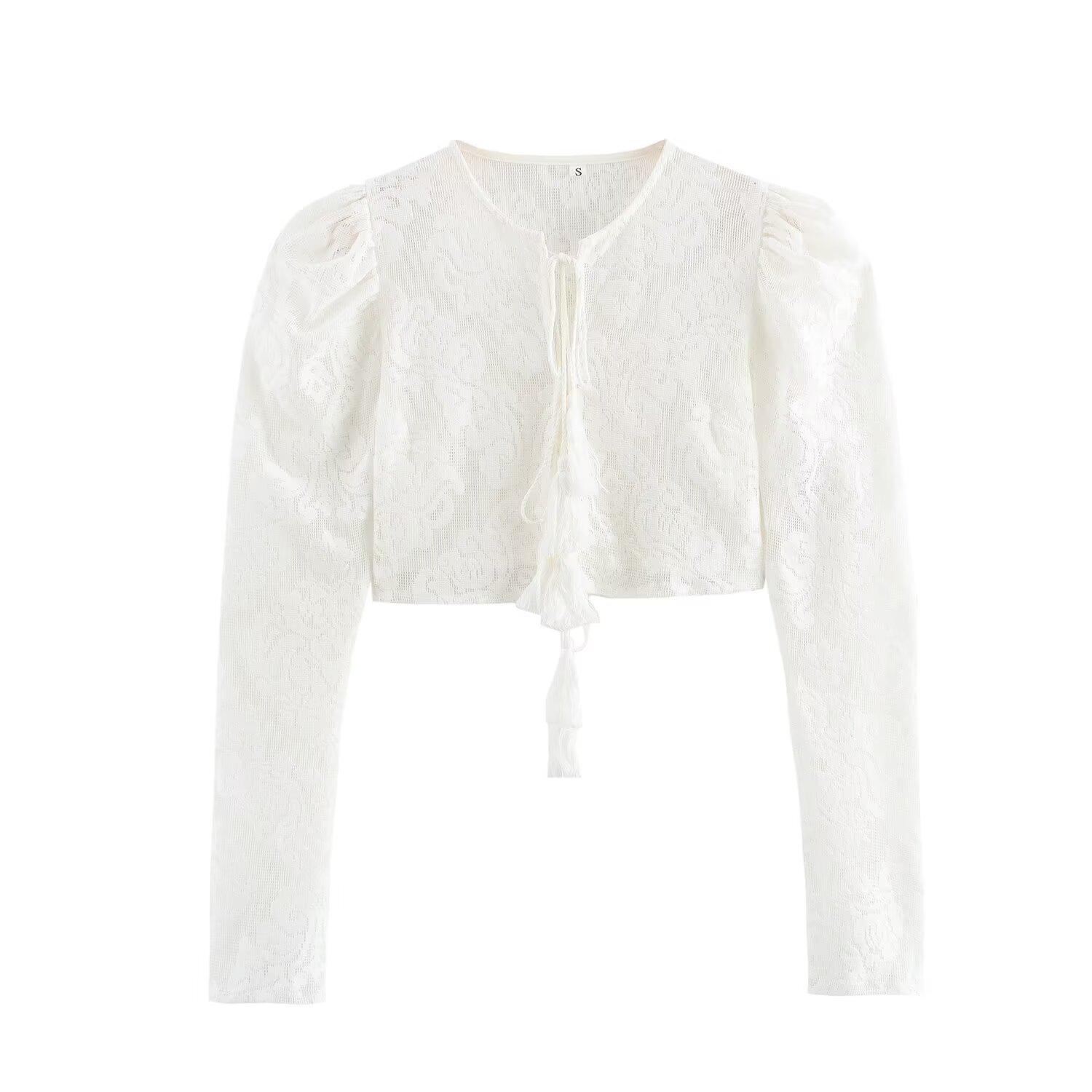 Весна 2025 Женский Топ в Европейском и Американском Стиле с Кисточками, Круглым Вырезом и Длинным Рукавом L белый
Весна 2025 Женский Топ в Европейском и Американском Стиле с Кисточками, Круглым Вырезом и Длинным Рукавом L белый