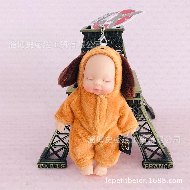 Спящий милый ребенок подвеска шарнирная модель, плюшевая игрушка мультфильм имитация куклы брелок About 12cm
Спящий милый ребенок подвеска шарнирная модель, плюшевая игрушка мультфильм имитация куклы брелок About 12cm