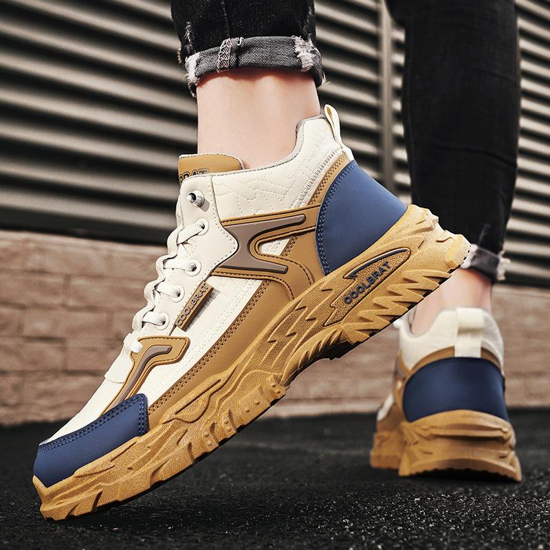 Men s shoes new high-top thick-soled non-slip and wear-resistant work shoes cover feet casual Martin tooling sports shoes 44
Men s shoes new high-top thick-soled non-slip and wear-resistant work shoes cover feet casual Martin tooling sports shoes 44