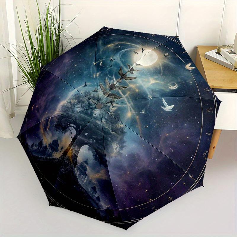 Enchanted Forest Moonlit Night Umbrella, Portable 3-Fold Umbrella for Men & Women,Christmas Gift ES362
Enchanted Forest Moonlit Night Umbrella, Portable 3-Fold Umbrella for Men & Women,Christmas Gift ES362