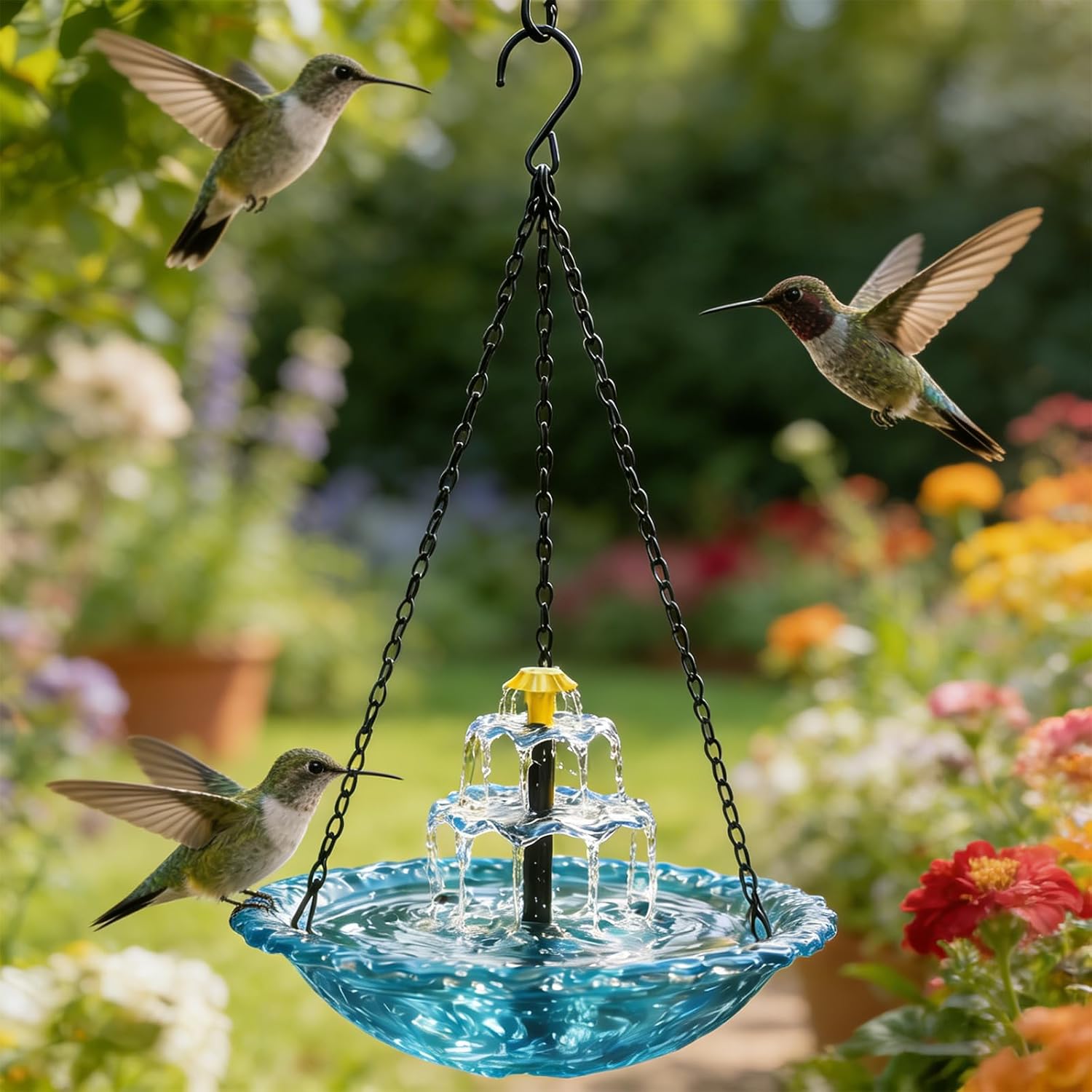 3 Layers Solar Powered Bird Bath Fountain, Outdoor Humming Birds Cascade Baths Fountains, Garden Patio Yard Backyard Lawn Decor синий
3 Layers Solar Powered Bird Bath Fountain, Outdoor Humming Birds Cascade Baths Fountains, Garden Patio Yard Backyard Lawn Decor синий