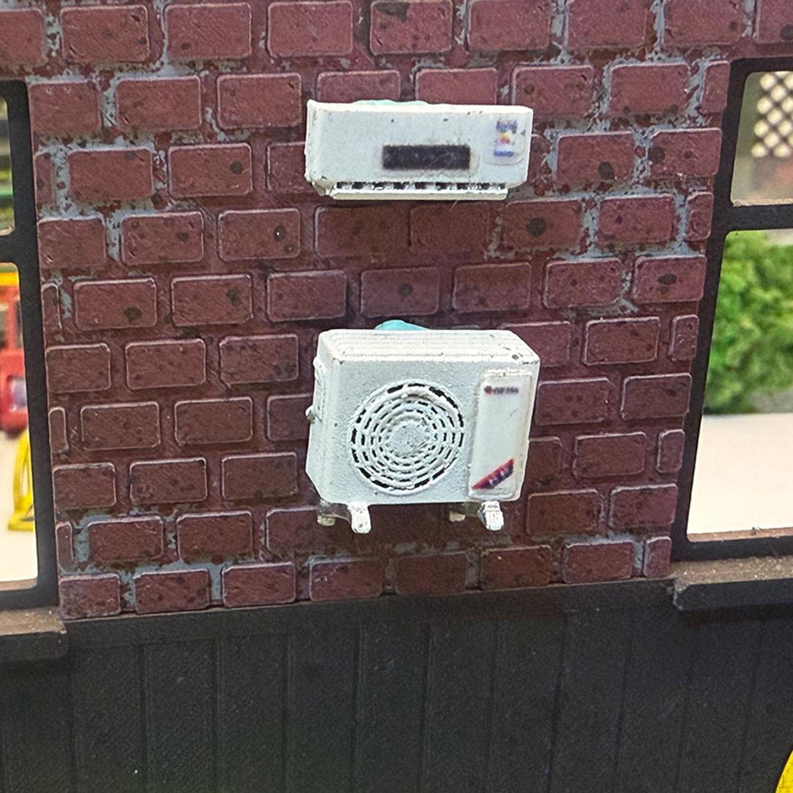 1:64miniature Air Conditioners Model Set Indoor Outdoor Unit Tiny City Street Role Playing Toy
1:64miniature Air Conditioners Model Set Indoor Outdoor Unit Tiny City Street Role Playing Toy