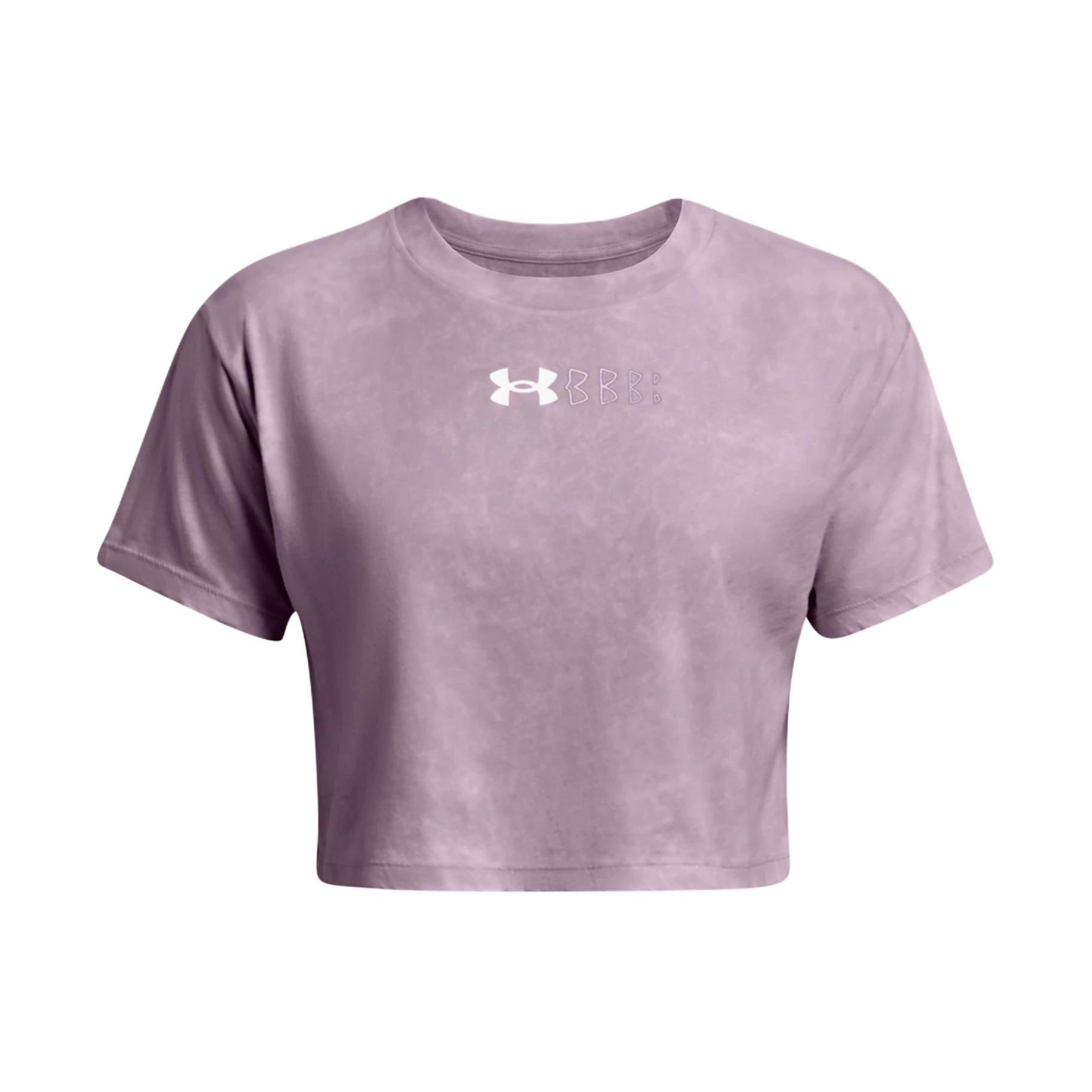 Under Armour Repeat Crop Short Sleeve Logo Print T-Shirt Women Tops Purple 1385993-543 M
Under Armour Repeat Crop Short Sleeve Logo Print T-Shirt Women Tops Purple 1385993-543 M