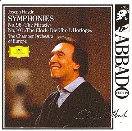 CD CLAUDIO ABBADO, JOSEPH HAYDN - Symphonies No. 96 The Miracle • N 4370102 Deutsche Grammo 1990 Germany Classical Used
CD CLAUDIO ABBADO, JOSEPH HAYDN - Symphonies No. 96 The Miracle • N 4370102 Deutsche Grammo 1990 Germany Classical Used