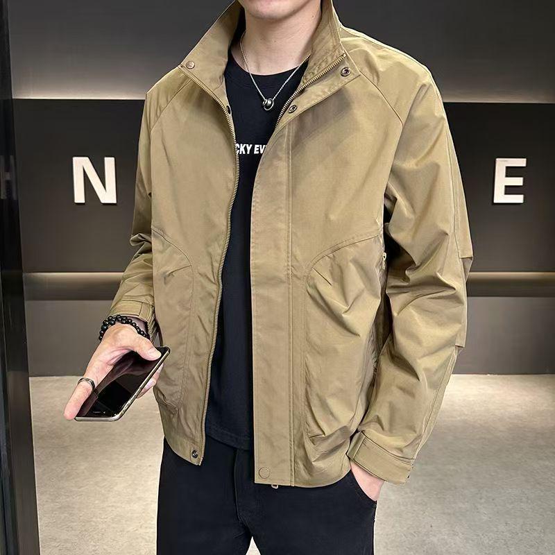Men s 2026 Trendy Slim Fit Korean Style Coat - Spring/Autumn Casual Jacket with Turn-Down Collar M (90-120 jin) хаки
Men s 2026 Trendy Slim Fit Korean Style Coat - Spring/Autumn Casual Jacket with Turn-Down Collar M (90-120 jin) хаки