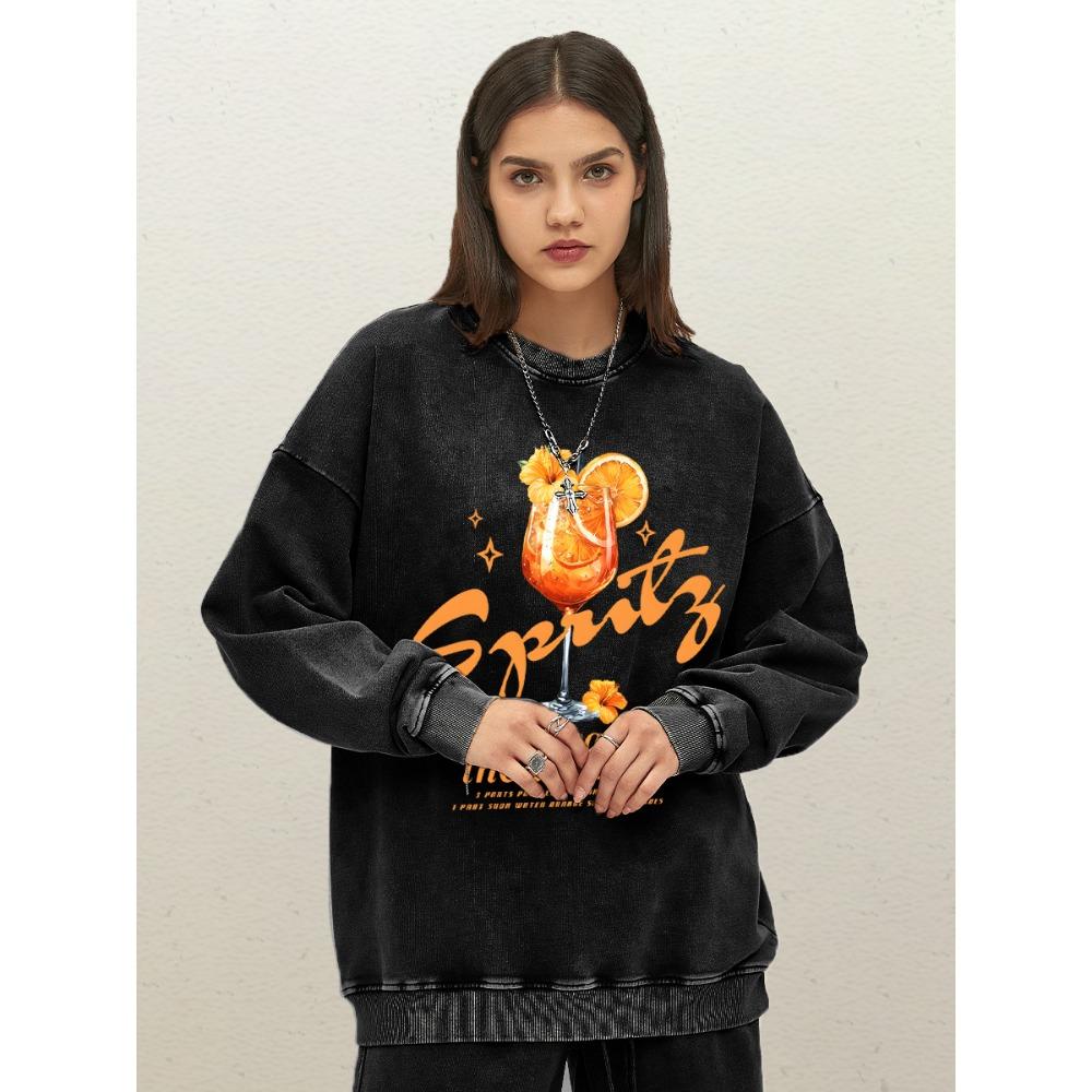 Принты Апельсиновый сок Спритс - это всегда ответ Женский выстиранный свитшот Хлопок Повседневная спортивная одежда Свободный Осенний Женский S
Принты Апельсиновый сок Спритс - это всегда ответ Женский выстиранный свитшот Хлопок Повседневная спортивная одежда Свободный Осенний Женский S