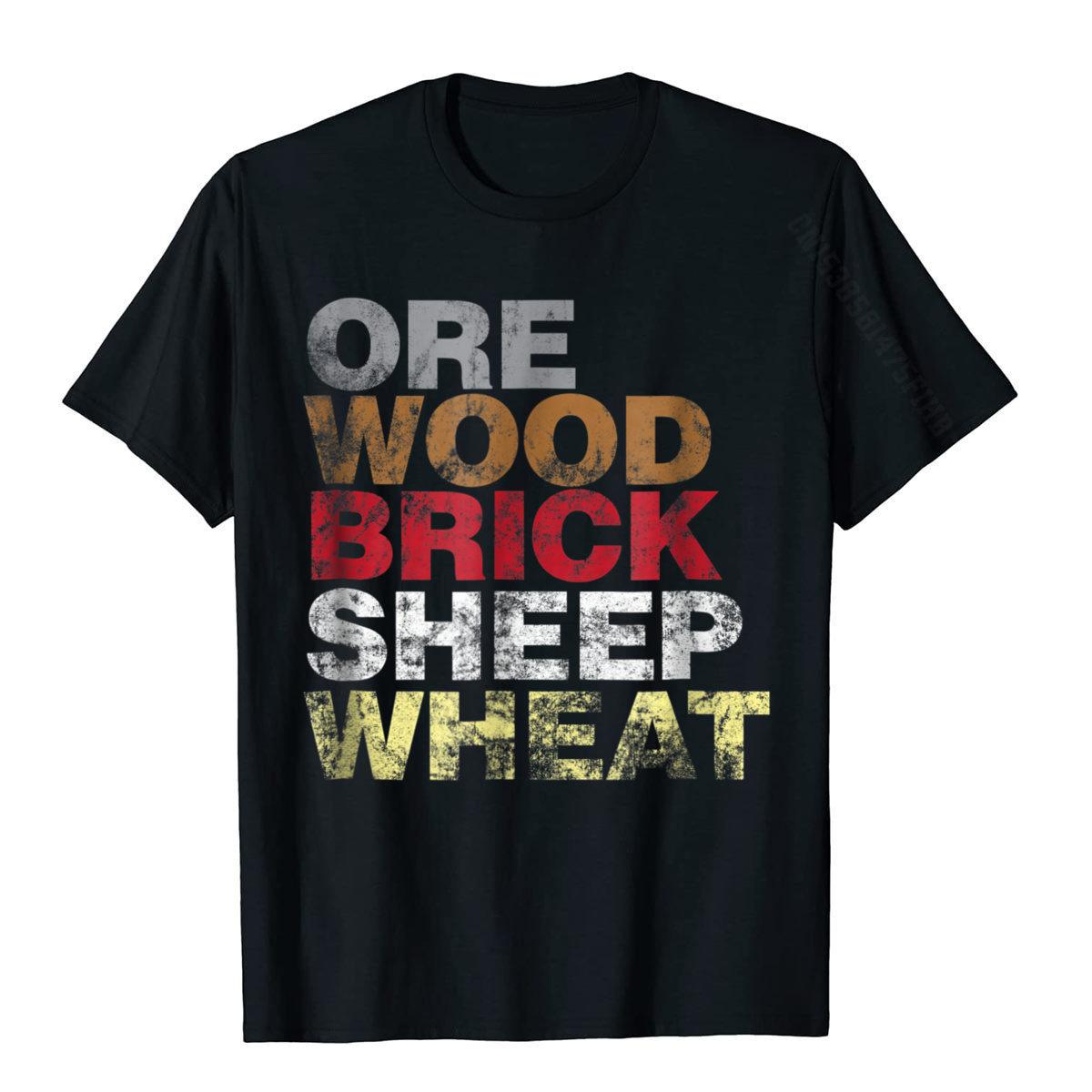 Ore Wood Brick Sheet Wheat Funny Settlers Board Game Shirt Cotton Printed On Tees Brand Men Tshirts Casual 3XL чорний
Ore Wood Brick Sheet Wheat Funny Settlers Board Game Shirt Cotton Printed On Tees Brand Men Tshirts Casual 3XL чорний
