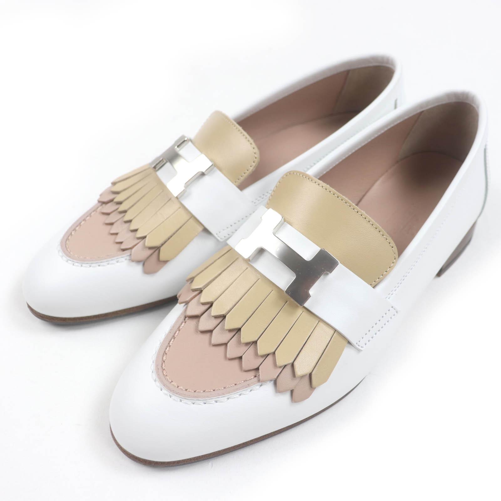 HERMES Moccasin Royal White beige leather Women 34 AF181070Z Used
HERMES Moccasin Royal White beige leather Women 34 AF181070Z Used