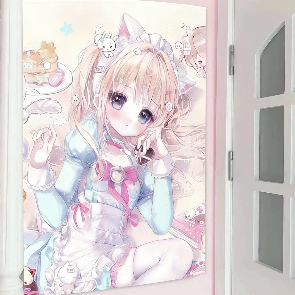 Ins New Cute Cake JK 2D Girl Tapestry Wall Hanging Fabric Interior Decor Kawaii Room Aesthetic Background Cloth 74x94cm(29x37in)
Ins New Cute Cake JK 2D Girl Tapestry Wall Hanging Fabric Interior Decor Kawaii Room Aesthetic Background Cloth 74x94cm(29x37in)