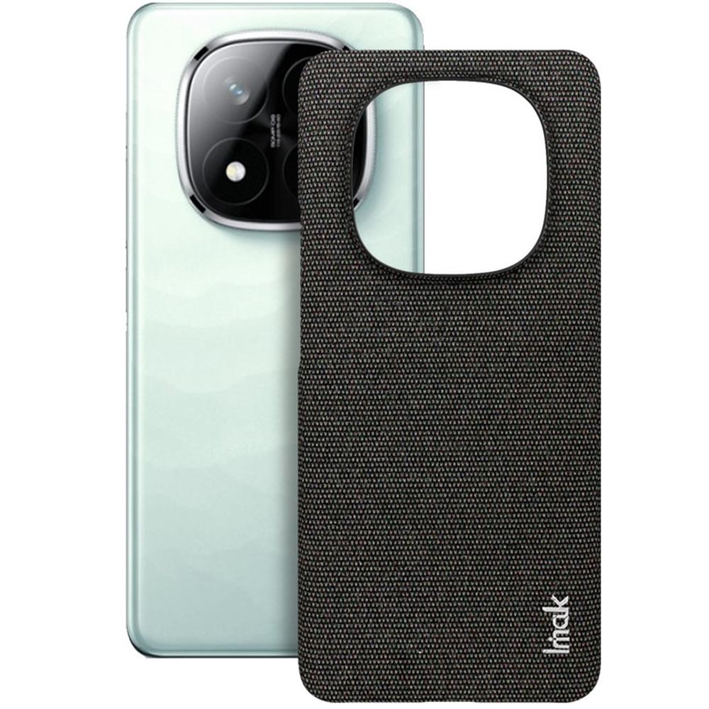IMAK Ruiyi Series for Xiaomi Redmi Note 14 Pro+ 5G Case Fabric Texture Leather+PC Phone Back Cover Black
IMAK Ruiyi Series for Xiaomi Redmi Note 14 Pro+ 5G Case Fabric Texture Leather+PC Phone Back Cover Black