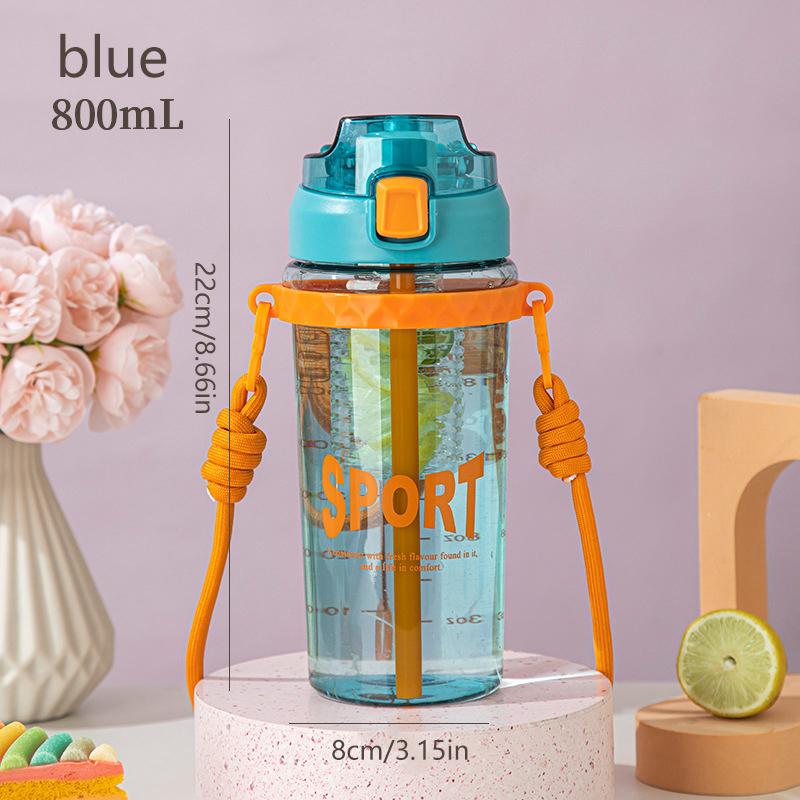 Large Capacity Sports Water Bottle Leak-Proof Color Plastic Cup Drink User Travel Portable Gym Fitness Bottle синій
Large Capacity Sports Water Bottle Leak-Proof Color Plastic Cup Drink User Travel Portable Gym Fitness Bottle синій