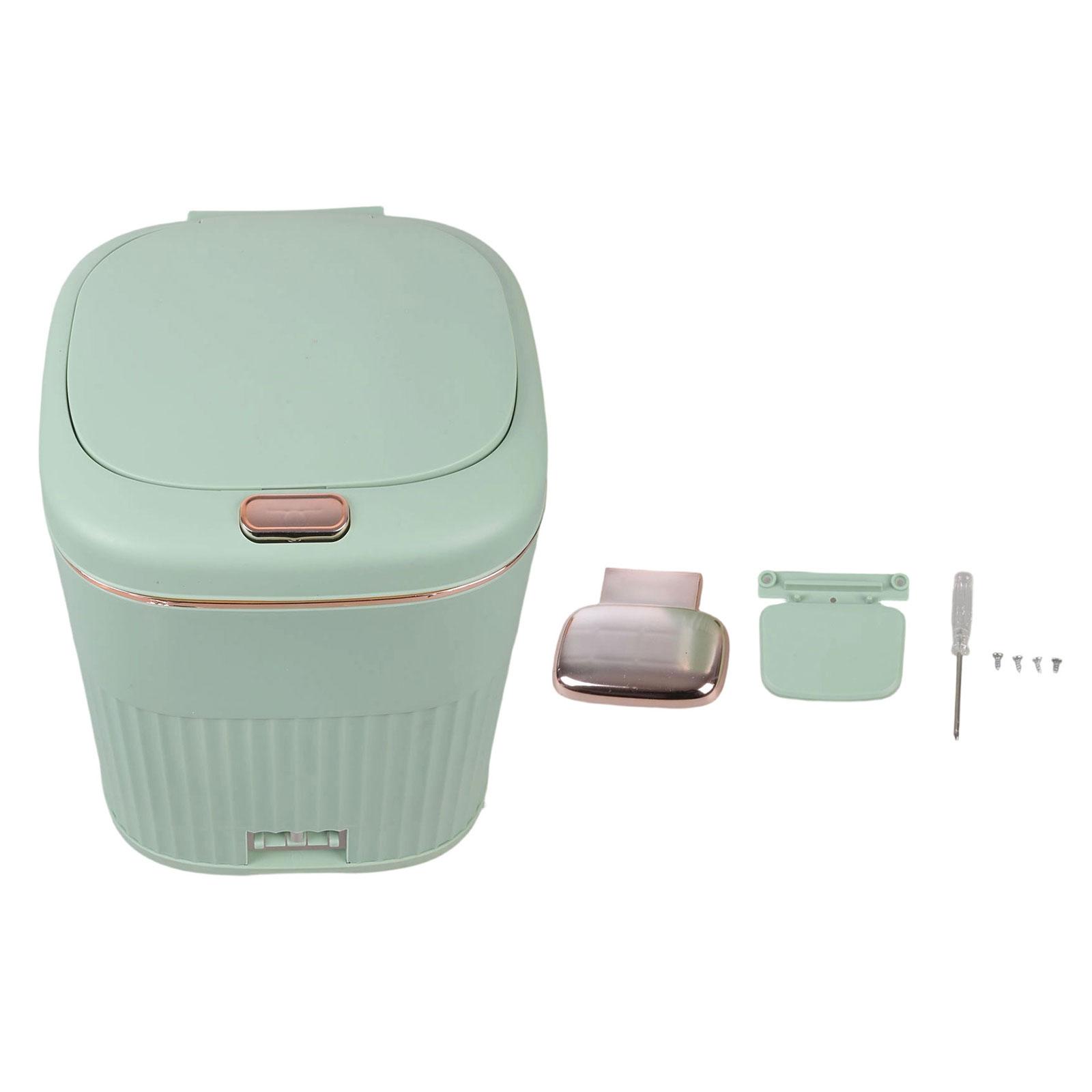 Foot Pedal Metal Softly Close Pedal Bathroom Trash Can for Kitchen Hotel Home Office 8/10/15L Trash Can with Lid 1
Foot Pedal Metal Softly Close Pedal Bathroom Trash Can for Kitchen Hotel Home Office 8/10/15L Trash Can with Lid 1