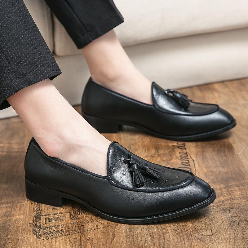 2025 spring wish large size British small leather shoes men s size 38-46 youth pointed tassel beanie shoes loafers men 38 чорний
2025 spring wish large size British small leather shoes men s size 38-46 youth pointed tassel beanie shoes loafers men 38 чорний