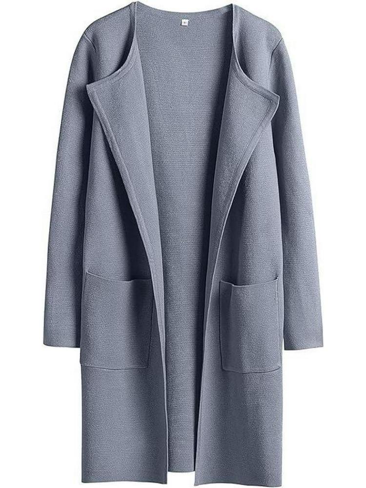 Women American Style Casual Lapel Coat Woolen European Extra Extra Large синий
Women American Style Casual Lapel Coat Woolen European Extra Extra Large синий