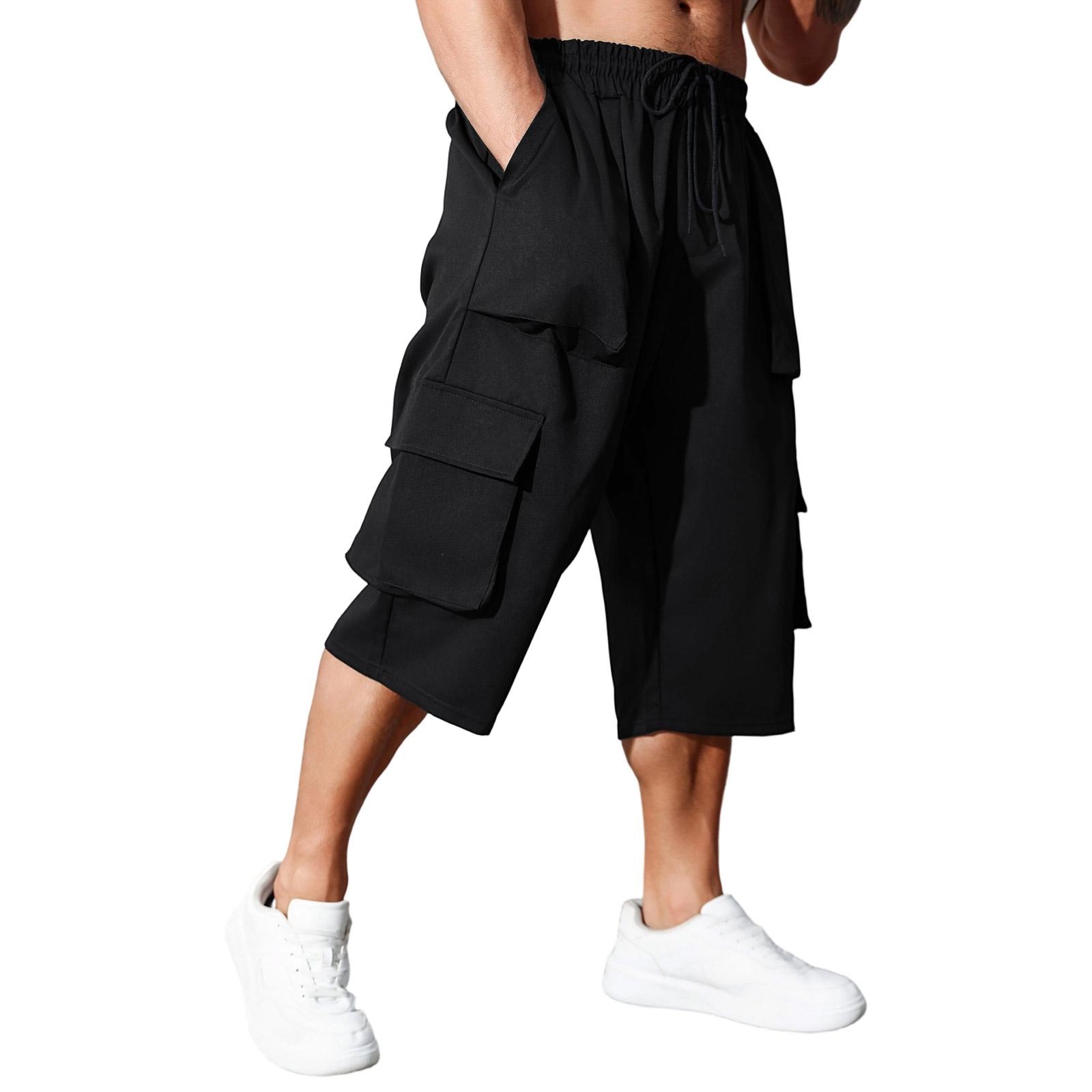 Men s Lightweight, Breathable, Loose-fitting Shorts - Men s Stretch-waist, Large-sized, Sporty And Casual Shorts XXXXXXL чёрный
Men s Lightweight, Breathable, Loose-fitting Shorts - Men s Stretch-waist, Large-sized, Sporty And Casual Shorts XXXXXXL чёрный