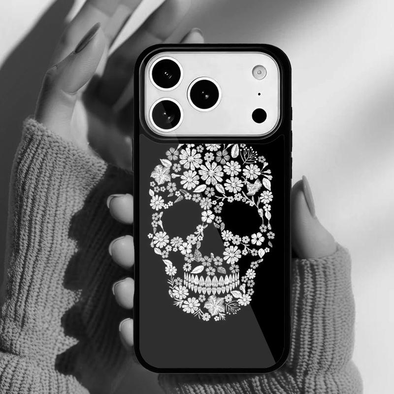 Retro Pattern Flower Skull Phone Case for iPhone 17 Air 16e 15 14 13 Pro Max Back Cover for 12 11 Pro Coque iPhone 16
Retro Pattern Flower Skull Phone Case for iPhone 17 Air 16e 15 14 13 Pro Max Back Cover for 12 11 Pro Coque iPhone 16