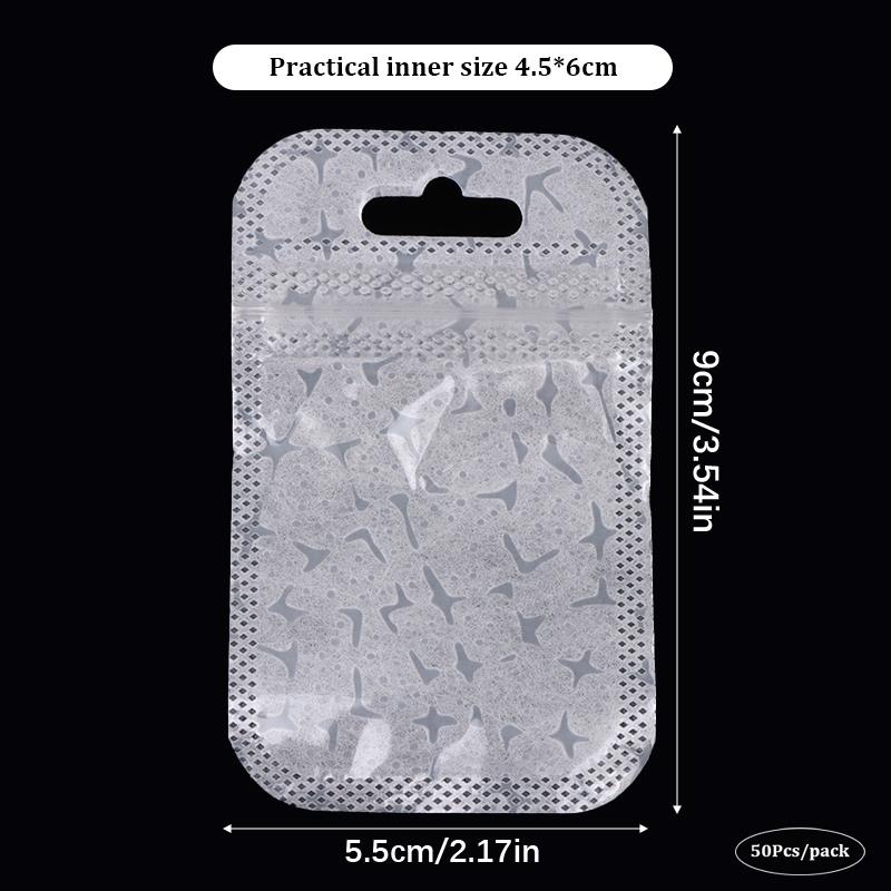 50 шт. Полупрозрачный белый узорчатый тканевый зиплок пакет Пакет для запечатывания Упаковочный пакет Многоразовый пакет для хранения серег, ожерелий, ювелирных изделий, подарков 5.4cm×9cm
50 шт. Полупрозрачный белый узорчатый тканевый зиплок пакет Пакет для запечатывания Упаковочный пакет Многоразовый пакет для хранения серег, ожерелий, ювелирных изделий, подарков 5.4cm×9cm