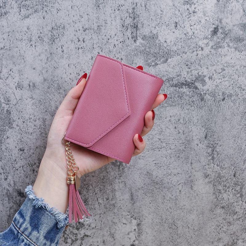 Pu Leather Wallet Tassel Card Holder Large Capacity Wallet Adorable Vintage Coin Purse For Women Shopping Gifts For темно-розовый
Pu Leather Wallet Tassel Card Holder Large Capacity Wallet Adorable Vintage Coin Purse For Women Shopping Gifts For темно-розовый