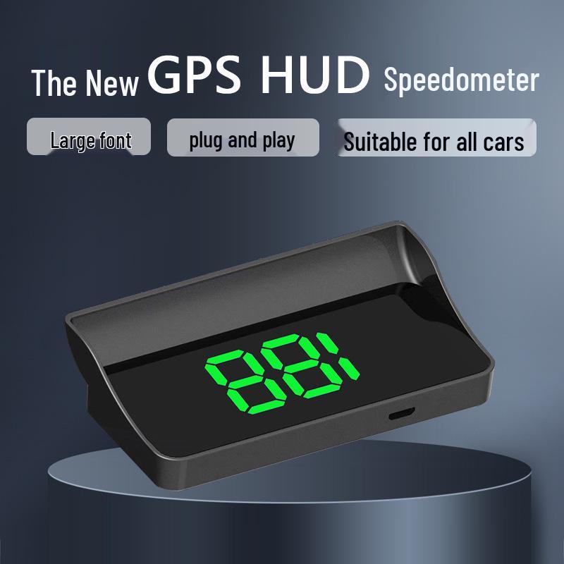 Universal Car HUD GPS Speedometer & Speed Gauge for Trucks and Vans Green USB Power
Universal Car HUD GPS Speedometer & Speed Gauge for Trucks and Vans Green USB Power