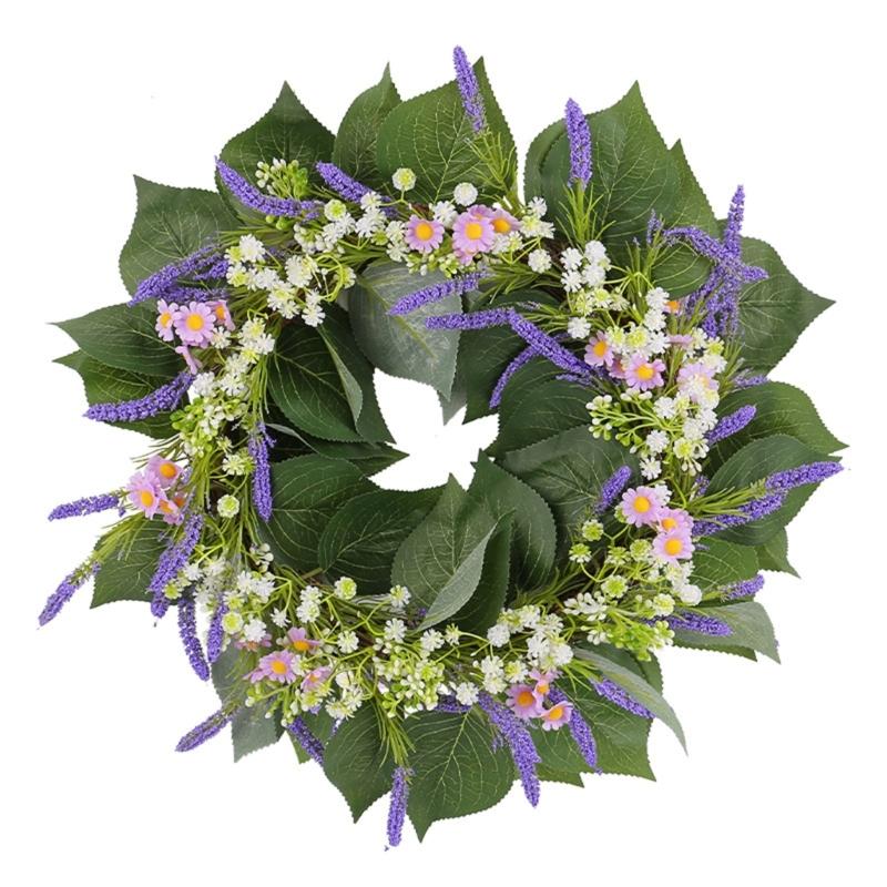 Elegant Floral Circle Pink Flower Door Wreath with Green Leave for Front Door Weddings, Wall Versatile and Durable 1
Elegant Floral Circle Pink Flower Door Wreath with Green Leave for Front Door Weddings, Wall Versatile and Durable 1