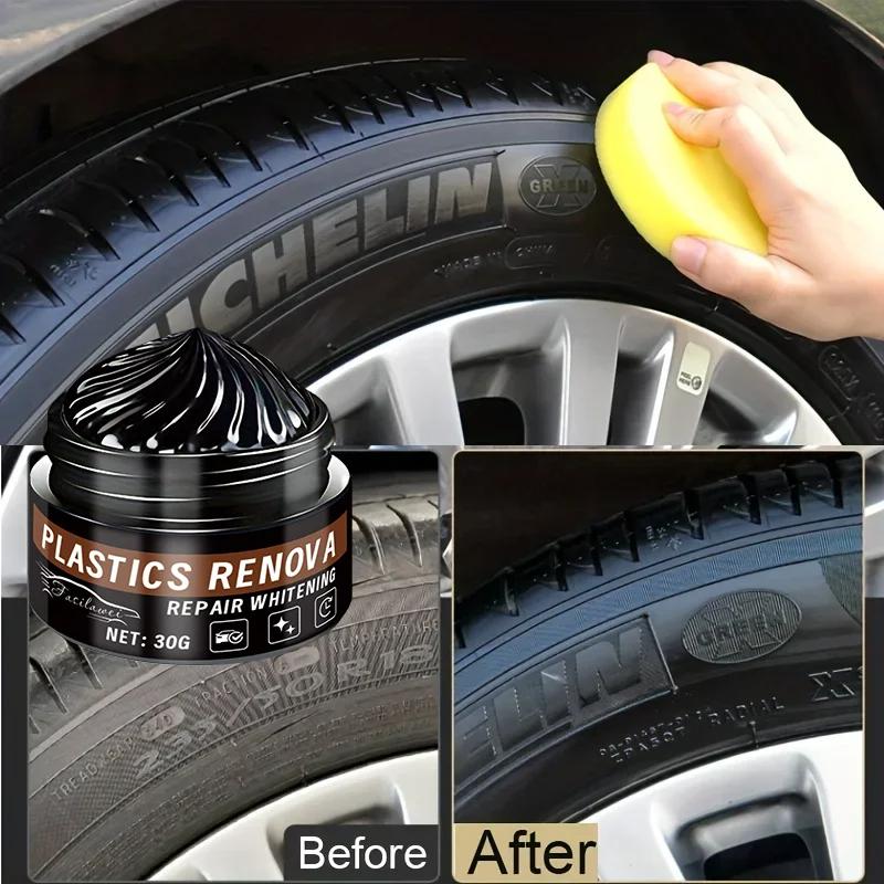 NEW Wheel Shine Kit - with Black and Glossy Tire Protector, Yellowing Restoration, Nano Crystal Coating, Interior Wax Polish 50 ML
NEW Wheel Shine Kit - with Black and Glossy Tire Protector, Yellowing Restoration, Nano Crystal Coating, Interior Wax Polish 50 ML