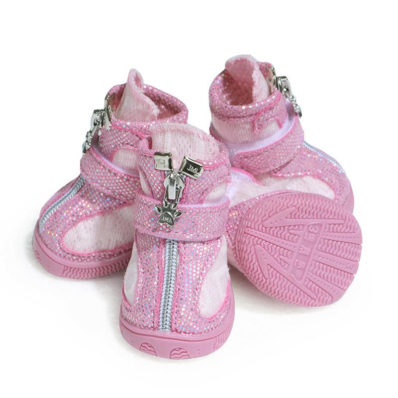 Bling Small Dog Shoes Breathable Mesh Dog Running Boots Anti-slip Spring Summer Pet Dog Shoes 1 рожевий
Bling Small Dog Shoes Breathable Mesh Dog Running Boots Anti-slip Spring Summer Pet Dog Shoes 1 рожевий